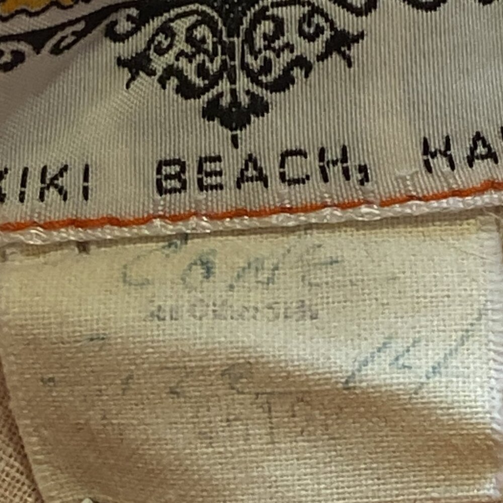 Rare VTG Fancy That Sz 14 Bikini Hawaiian Triangle Top Full Booty '60s Vibes - Picture 10 of 12